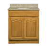 Walnut Ridge Cabinetry Vanity with Drawers  Appalachian Oak AOV3018