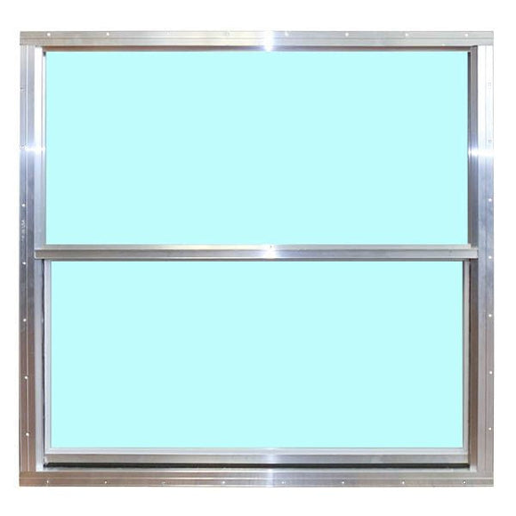 Blevins Vertical Slider Window Mill Finish