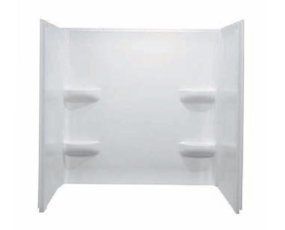 Lyons 3-Piece Mobile Home Fiberglass Tub Surround